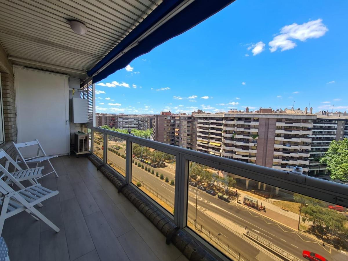 Appartement Dos Torres Centrico Y Moderno Con Vistas A La Ciudad à Saragosse Extérieur photo