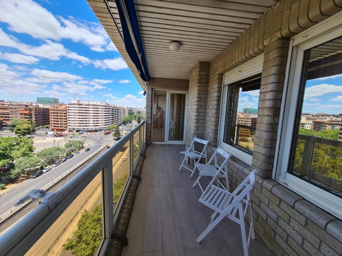 Appartement Dos Torres Centrico Y Moderno Con Vistas A La Ciudad à Saragosse Extérieur photo