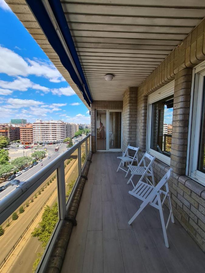 Appartement Dos Torres Centrico Y Moderno Con Vistas A La Ciudad à Saragosse Extérieur photo